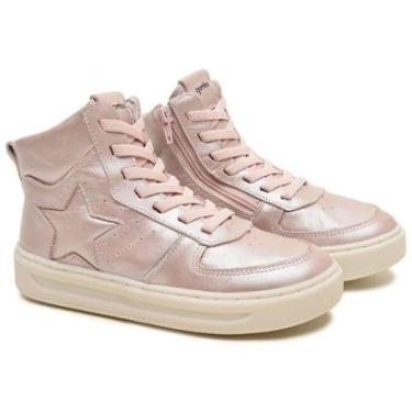 Imagem de Bota Infantil Gambo Cano Medio Menina Metalizada A-Feminino