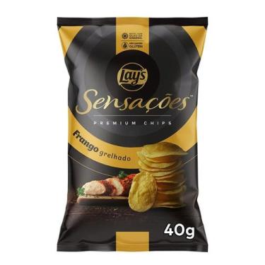 Imagem de Batata Chips Sabor Frango Grelhado Sensações 40g