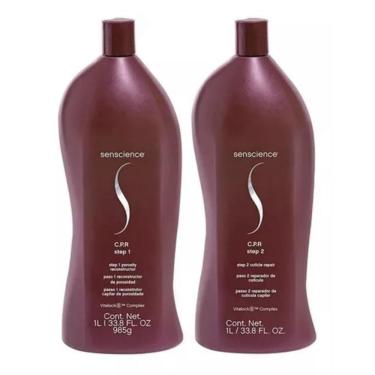 Imagem de Senscience Kit Reconstrutor Cpr Passos 1 E 2 Litro + Brinde.