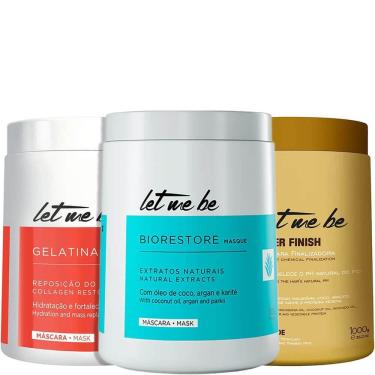 Imagem de Let Me Be - Kit Cronograma Capilar Trilogia Luxuosa (3 Produtos)