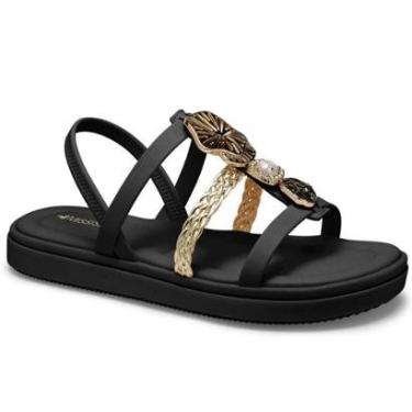 Imagem de Sandália Mississipi Anabela Plataforma Flat Elastico MC452-Feminino