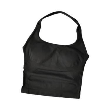 Imagem de Top Esportivo Feminino Sexy Sem Costas Para Treino, Fitness, Ginástica