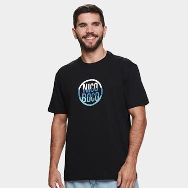 Imagem de Camiseta Nicoboco Foliage Masculina-Masculino