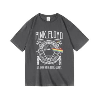 Imagem de Camiseta Unissex Oversized Com Arte Do Álbum Pink Floyd Dark Side of t