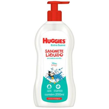 Imagem de Sabonete Líquido Infantil Huggies Extra Suave com 200ml, 1, 200ml