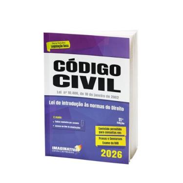 Imagem de Código Civil 2026 - 11ª Edição  Atualizado - IMAGINATIVA JUS