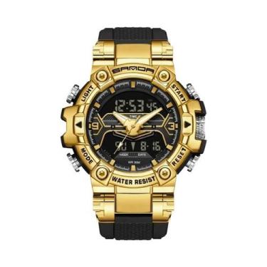 Imagem de Relógio Militar De Luxo Masculino SANDA 3186 Com Display Digital E Ana
