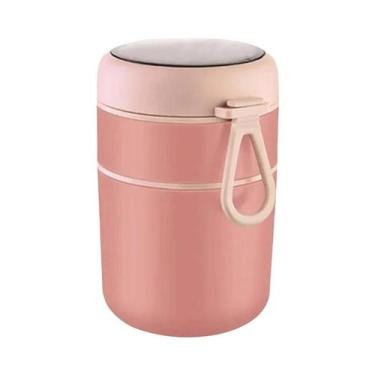 Imagem de Pote Térmico Infantil De Aço Inoxidável 530ml 710ml, Recipiente Para S