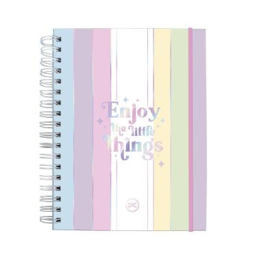 Imagem de Caderno College Smart Dac Capa Dura Style Enjoy 10 Matérias 80 Folhas
