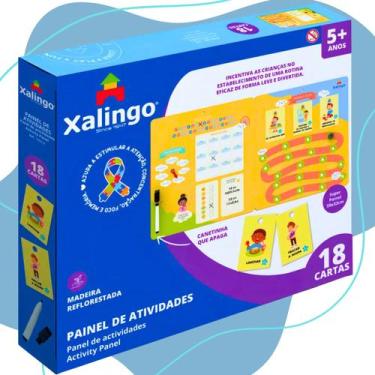 Imagem de Painel De Atividades Com 18 Cartas Xalingo 17676