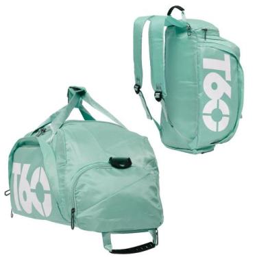 Imagem de Mochila Mala T60 Mão Costas Viagem Natação Várias Cores, Verde claro