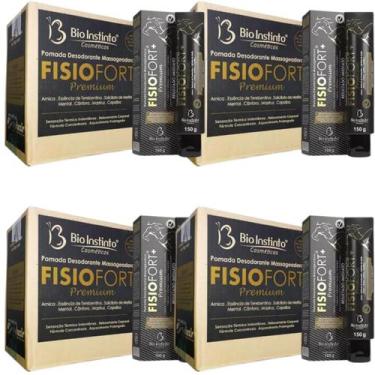 Imagem de Pomada Desodorante Massageadora Bio Instinto Fisiofort Premium Bisnaga