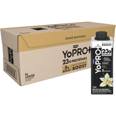 Imagem de Yopro Bebida Láctea Uht 23g Proteínas Danone Caixa 24x250ml, Chocolate