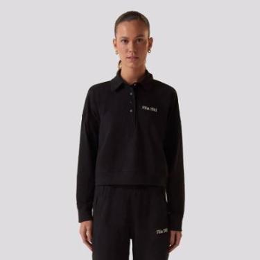 Imagem de Cropped Fila Comfort 1911 Feminino Manga Longa-Feminino