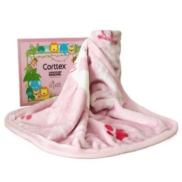 Imagem de Cobertor Rachel Bebê Corttex Gatinha Princesa