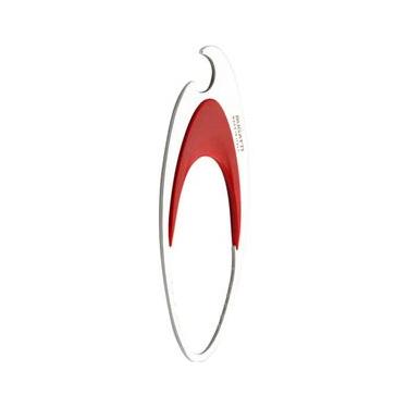 Imagem de ABRIDOR DE GARRAFA BUGATTI EM AÇO INOX SAM VERMELHO 317080C3U