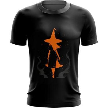 Imagem de Camiseta Dryfit Bruxa Halloween Laranja Festa 2 - Kasubeck Store®, Bab