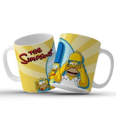 Imagem de Caneca Os Simpsons Personalizada em Cerâmica 325ML - Gringos House