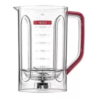Imagem de Copo Para Liquidificador Mondial 1600ml L-99-wg Original, Vermelho