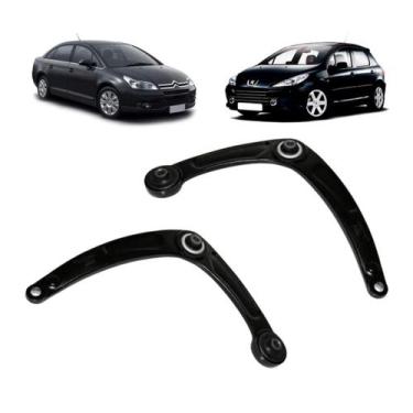 Imagem de Bandeja Suspensão Sem Pivô Nakata Peugeot 306 Dianteira Esquerda+Direi