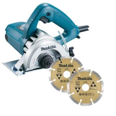 Imagem de Serra Mármore 110mm 1300w 4100NH3ZHX2 c/ 2 Discos 110v Makita, 110V