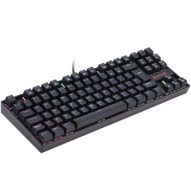 Imagem de Teclado Gamer Mecânico Redragon Kumara Rgb Preto Switch Red 