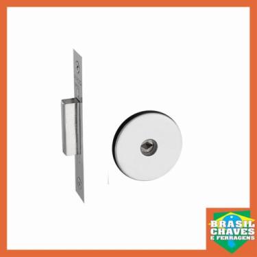 Imagem de Fechadura Auxiliar para Porta Tetra Chave 1000 IXP Cromada 40mm PADO