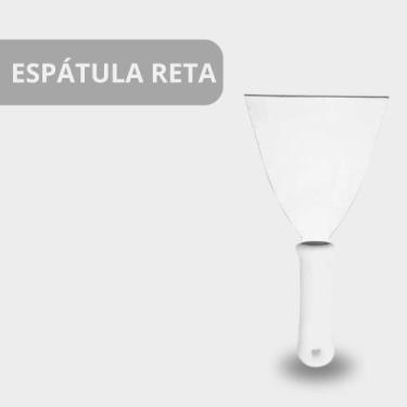 Imagem de espátula reta em aço inox multiuso perfeita para sua cozinha - xpert
