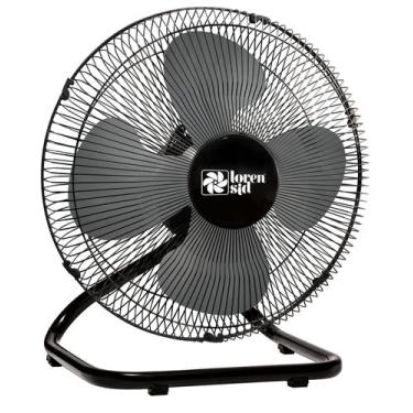 Imagem de Ventilador de Mesa Loren-Sid Turbo 50 M1 Preto Bivolt Hélice 4 Pás bas