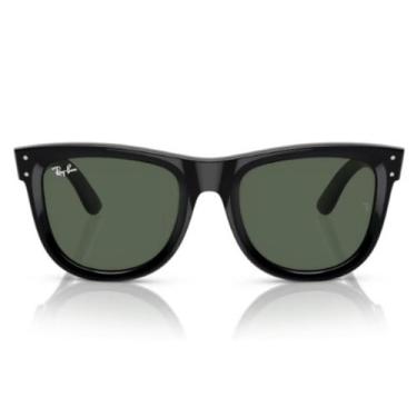 Imagem de Óculos Solar Ray Ban Reverse RB R0502S, Preto, Verde