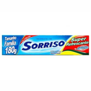Imagem de Creme Dental Sorriso Super Refrescante 180g