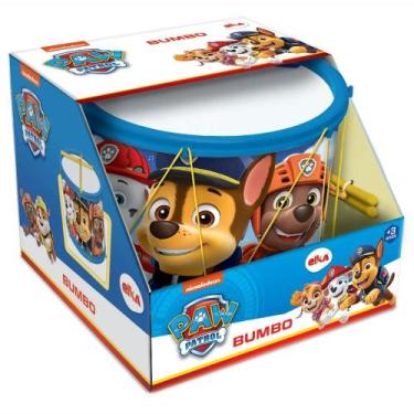 Imagem de Brinquedo Bumbo Da Patrulha Canina Instrumento Musical - Elka