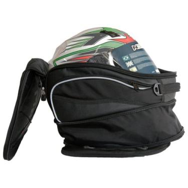 Imagem de Mochila bau mala de banco traseira universal big trail naked custom st