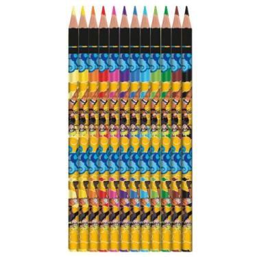 Imagem de Lápis de Cor Naruto Shippuden com 12 Cores 609966 - Tris
