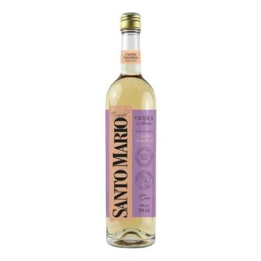 Imagem de Cachaça Ouro Canela Sassafrás 750ml - Santo Mário