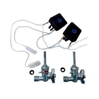 Imagem de Registros Interruptores E Chicote Fogão Cooktop Fischer 7726