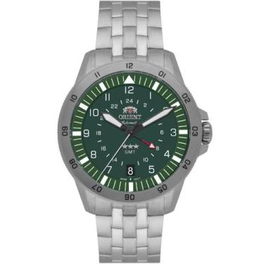 Imagem de Relógio orient masculino automatico sport air gmt nh3ss018 e2sx