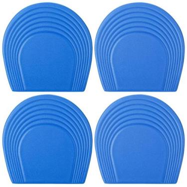 Imagem de Conjunto de 4 palmilhas para casco de cavalo Fiwochic EVA, 15 mm de es