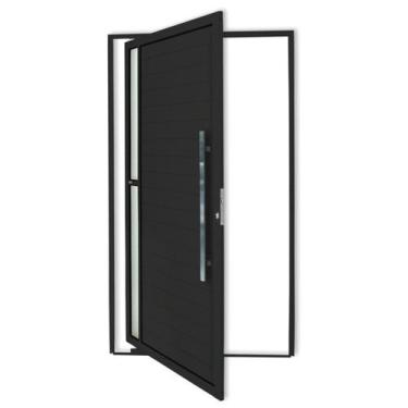 Imagem de Porta Pivotante Lambril Visione com Puxador Super 210cm x 120cm Brimak