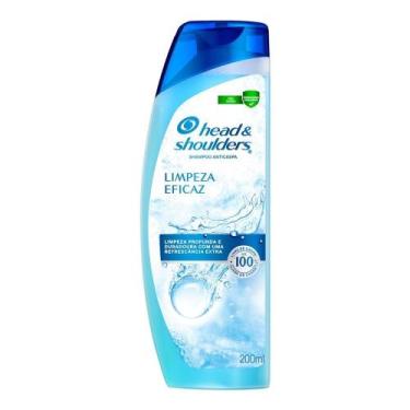 Imagem de Shampoo Head&Shoulders Anti-Caspa Limpeza Eficaz 200ml