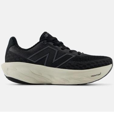 Imagem de Tênis New Balance Fresh Foam X 1080 V14 Preto/Bege Feminino, 36