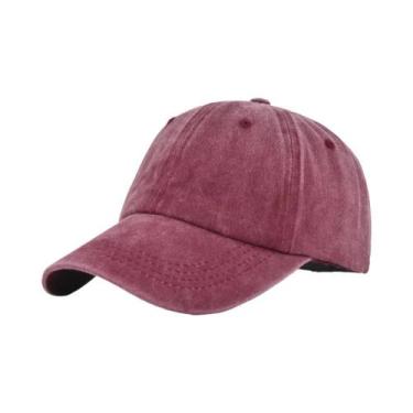 Imagem de Boné Snapback Vintage De Algodão Lavado Para Homens E Mulheres, Boné D