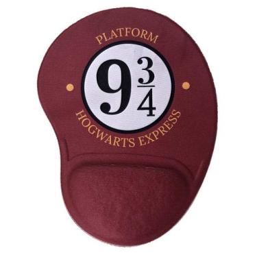 Imagem de Mouse Pad ergonômico apoio punho Harry Potter Sortidos Cor:Plataforma 