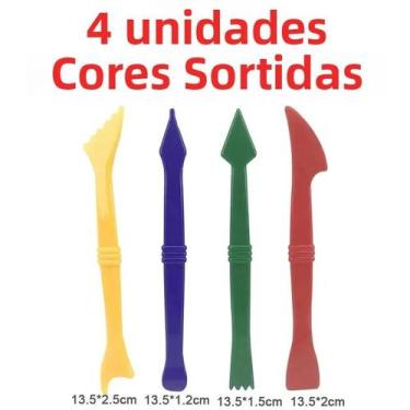 Imagem de Kit De Modelagem De Massa De Argila Para Crianças Com Cortadores De An