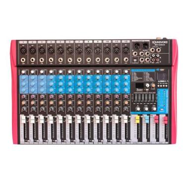 Imagem de Mesa de som soundvoice  ms-122 eux 12 canais