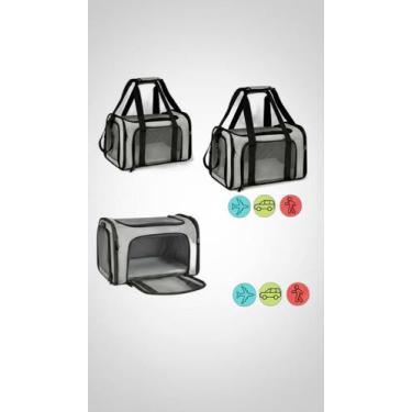 Imagem de Bolsa Pet P/ Transporte Cães Gatos 43cm - Congratulations Store