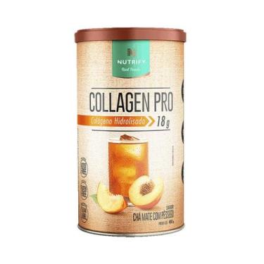 Imagem de Nutrify CollagenPro Chá Mate e Pêssego Colágeno Hidrolisado 450g