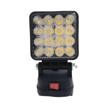 Imagem de Lanterna De Trabalho LED Sem Fio Makita 14.4V-18V Com Bateria De Íon D