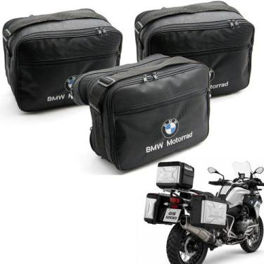 Imagem de Bolsas Interna Resistente BMW GS850 GS1200 GS1250 Kit 3pçs - Genérico,