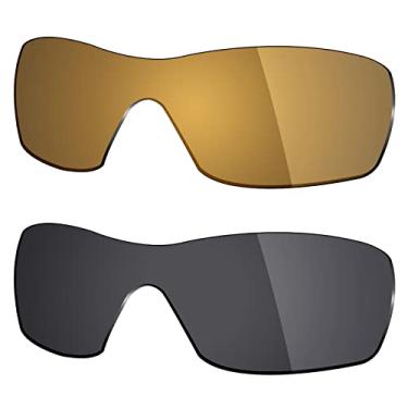 Imagem de 2 pares de lentes polarizadas de substituição da Mryok para óculos de sol Oakley Dart – Opções
